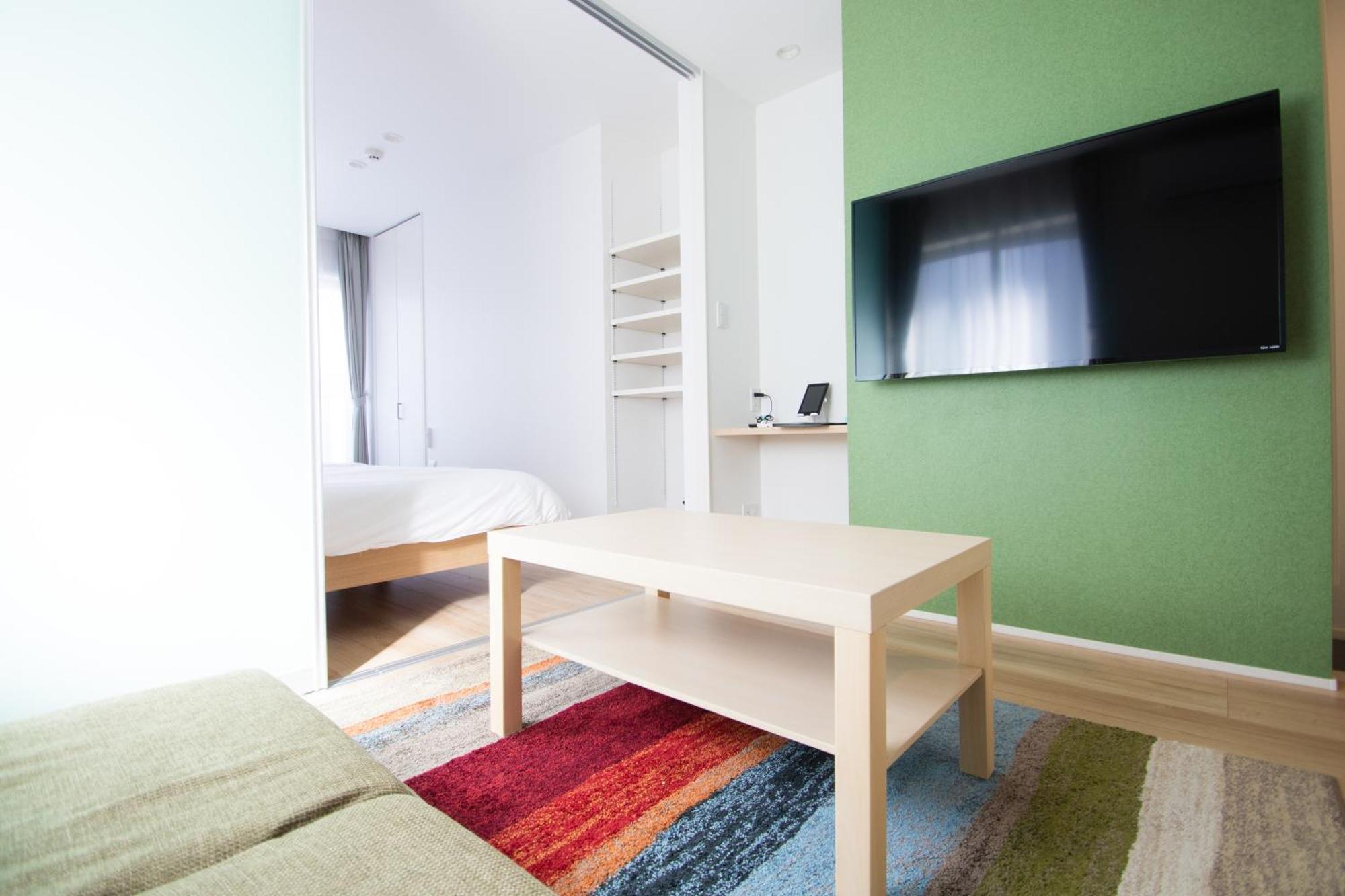 Apartment Hotel Tenjin Tumugu Фукуока Экстерьер фото